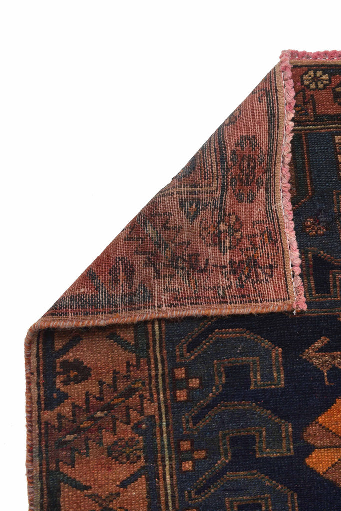4.7 x 11.6 Semi-Antique Wide Runner Persian Sherazi Gallery Wide Runner Rug #P905