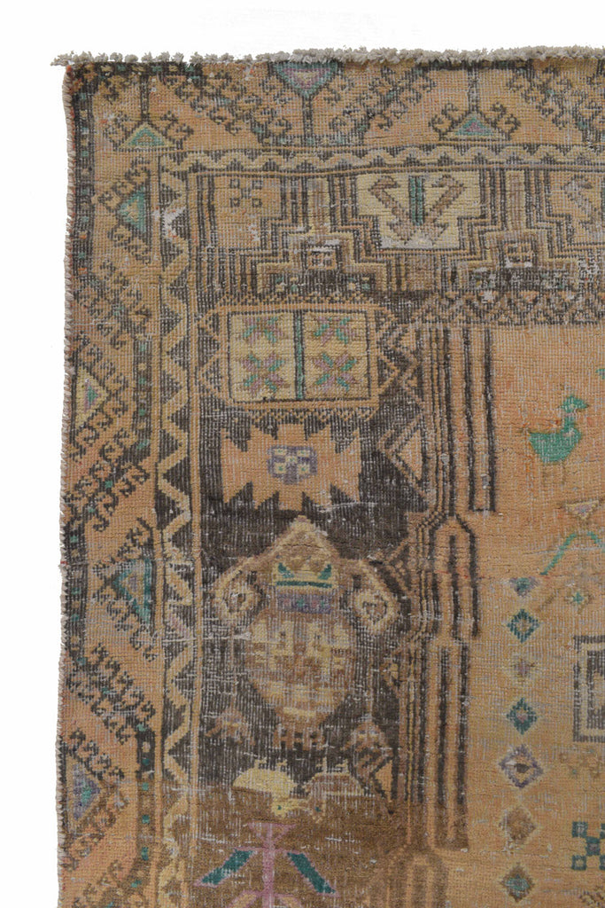 4' x 8' Handmade Old-Persian-Tribal-Runner-BROWN-Rug.jpg