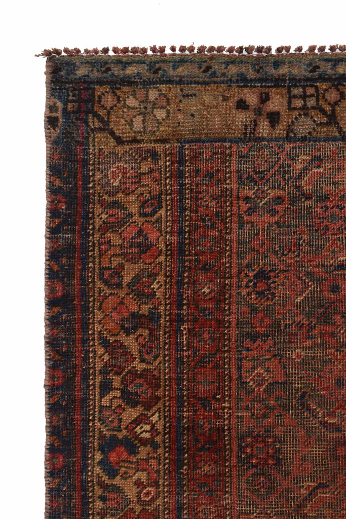 4' x 8' Handmade-Semi-Antique-Persian Field-Patterns-Shirazi-Runner-Rug.jpg
