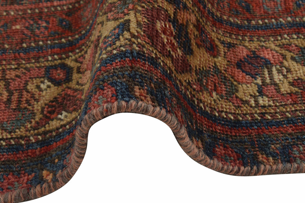 4' x 8' Handmade-Semi-Antique-Persian Field-Patterns-Shirazi-Runner-Rug.jpg