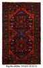 Load image into Gallery viewer, 4&#39;8&quot; x 7&#39;7&quot; Floral Afghan Tribal Baluchi Rug #P926