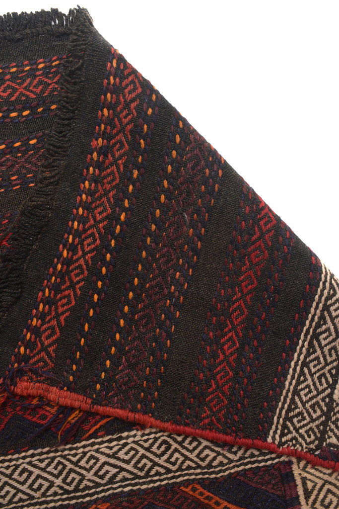 5.10 x 9 Tribal Rug Wool Handmade Afghan #P946