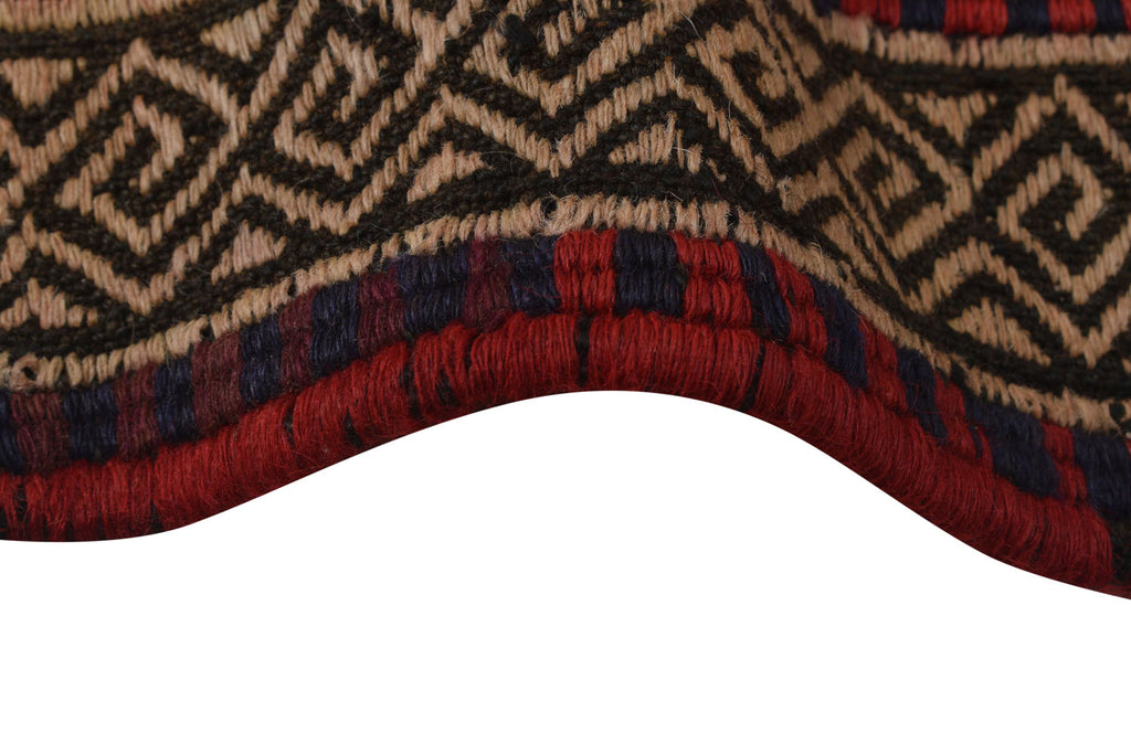 5.10 x 9 Tribal Rug Wool Handmade Afghan #P946