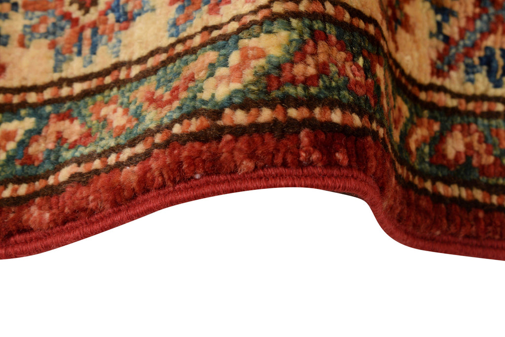 2 x 6 Quality Super Kazak Runner Handmade Soft Silky Fine Wool #P961