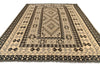 Load image into Gallery viewer, 9.1 x 12.6 Modern Handmade Flat-Weave Kilim Rug #P980