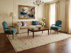 Load image into Gallery viewer, 6 x 9.5 Purple Gold Hand-Knotted Agra Rug #D-11