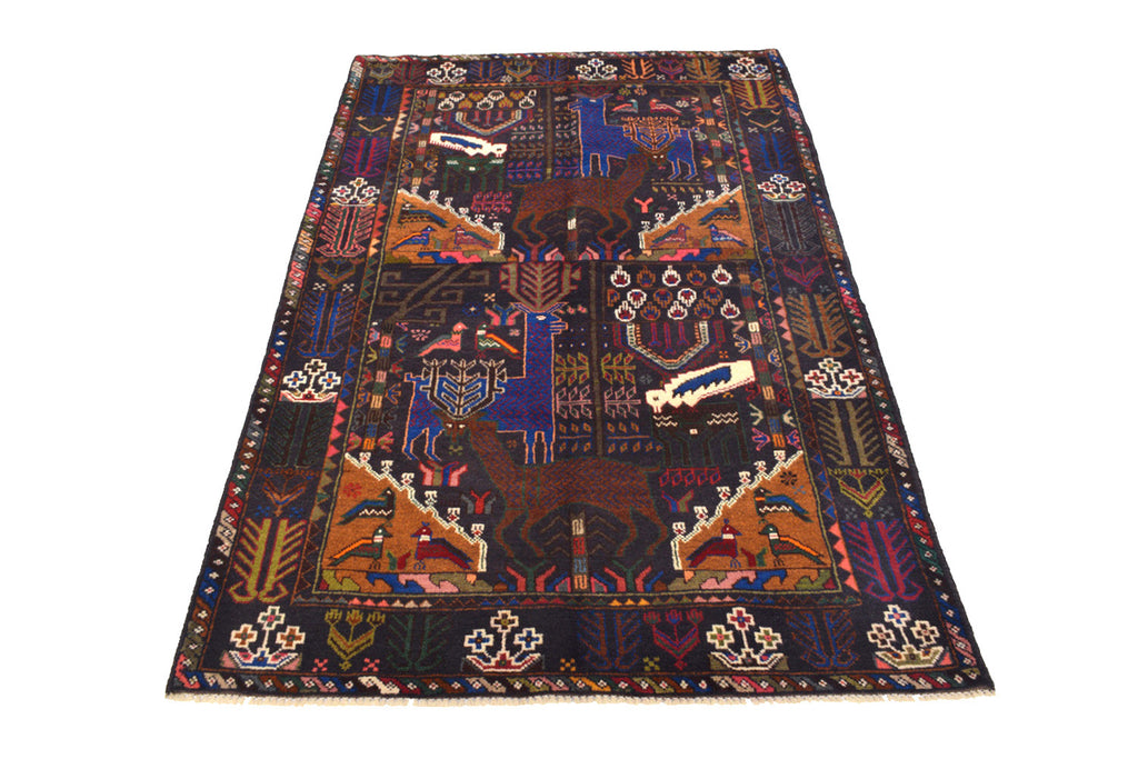 4.0 x 6.3 Tribal Rug #SH1363