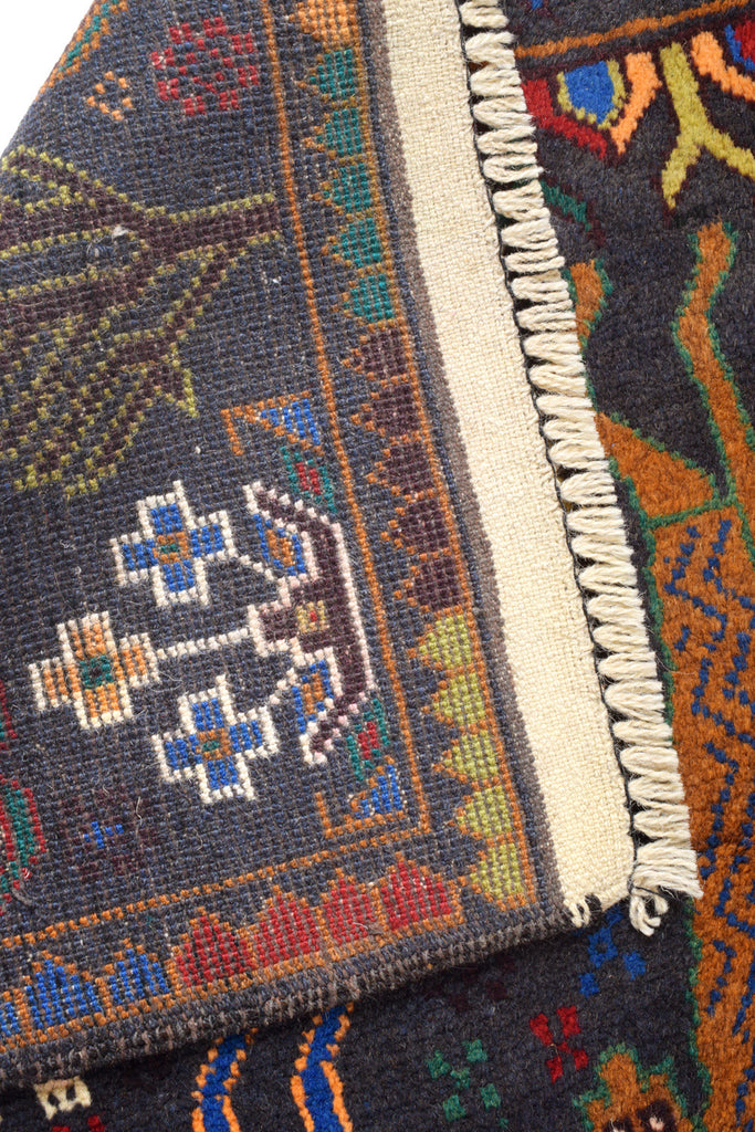 4.0 x 6.5 Pictorial Handmade Afghanistan Tribal Rug DEERS BIRDS #SH1372