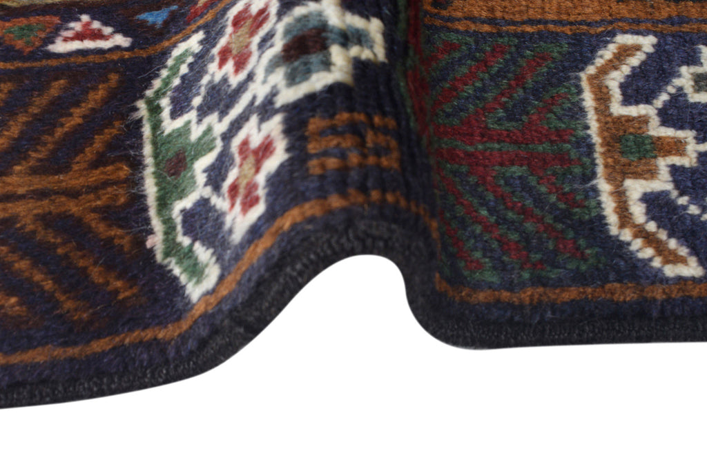 3.9 x 6.6 handmade Wool Rug #SH1380