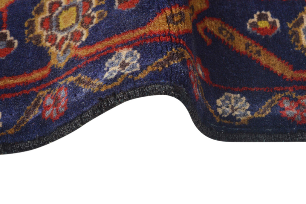 3.10 x 6.3 Tribal FLoral Afghan Handmade Wool Rug #SH1381