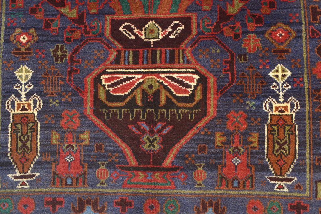 3.9 x 6.6 Wool Rug #SH1401