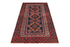 Load image into Gallery viewer, 3.8 x 6.2 Baluch rug Woo Handmade Afghanistan #SH1403
