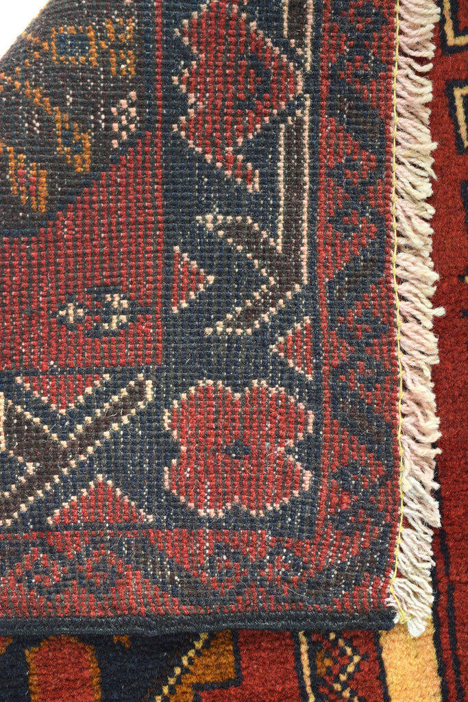 3.10 x 6.2 New Afghan Baluch Rug Islamic Musk Motif #SH1413