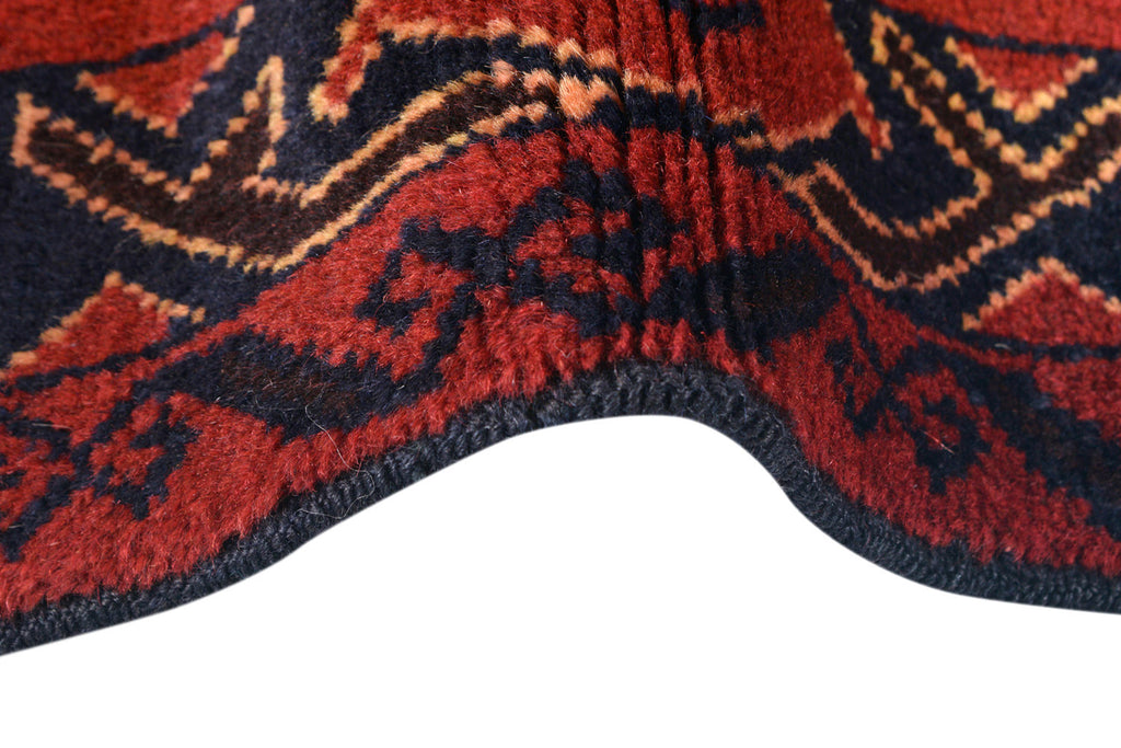 3.10 x 6.2 New Afghan Baluch Rug Islamic Musk Motif #SH1413