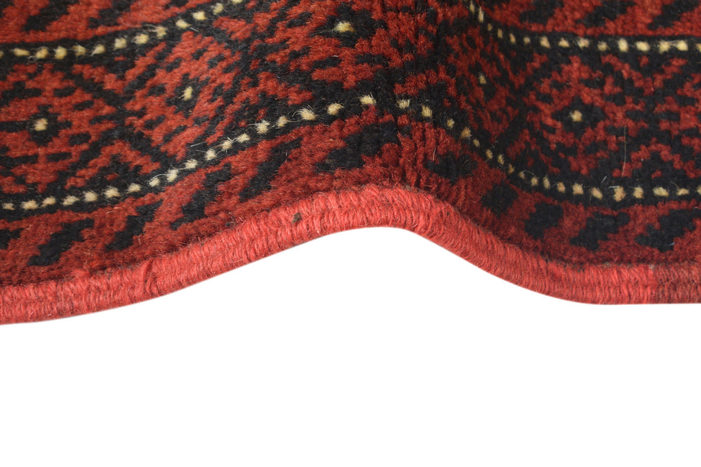 4 x 6.4 Afghan Herati Baluch Rug Multi Colors #SH1418