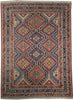 Load image into Gallery viewer, 8.9 x 11.3 Genuine Persian Tribal RARE ANTIQUE YALAMEH Rug Wool on Wool #PIX-18182
