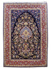 Load image into Gallery viewer, 7.5 x 11 Super Fine Exotic Persian Isfahan Rug Wool and Silk 500 KPSI  #B-80737