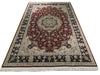 Load image into Gallery viewer, 5.11 x 9 Quality Handmade Wool and Silk Rug ELEGANT #PIX-15506