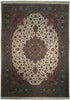 Load image into Gallery viewer, 9.1 x 12.4 Authentic Persian Iran Tabriz Rug Wool and Silk 400 KPSI #PIX-18229