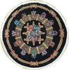 Load image into Gallery viewer, 9 x 9 ROUND Handmade Rug  #PIX-20855