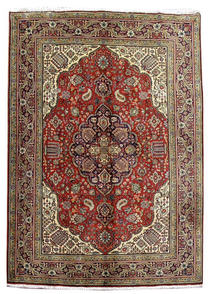 7 x 10 Persian Tabriz Geometric Rug Liquidations SALE