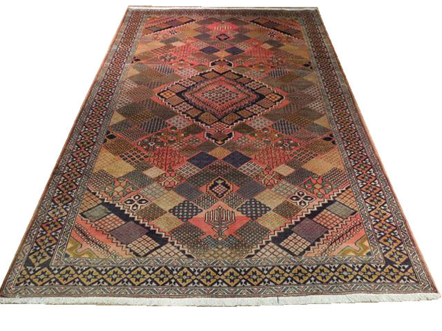 6.5 x 9.4 Semi-Antique Persian Joshagan Rug #PIX-15480