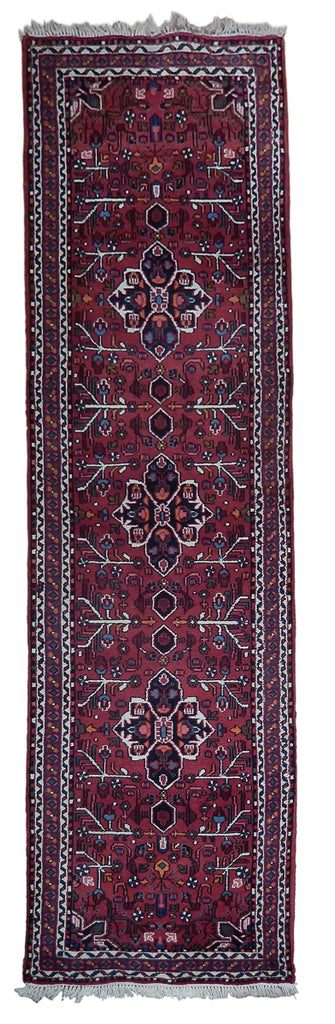 11' Feet Persian Runner Handmade Wool #PIX-23201