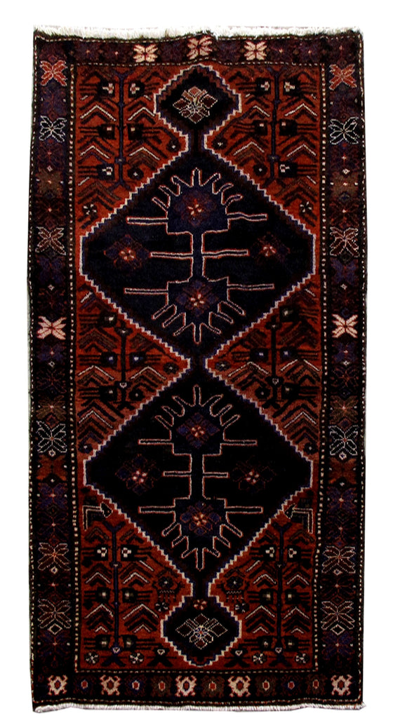 3.9 x 6.8 Persian Tribal Koliaie Rug #B-80974