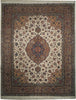 Load image into Gallery viewer, 8 x 10 Authentic Persian Tabriz Iran Rug Wool and Silk 400 KPSI #PIX-18235