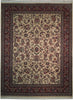 Load image into Gallery viewer, 8.9 x 11.4 Semi-Antique Persian Heriz Rug All Over Ivory #PIX-18391