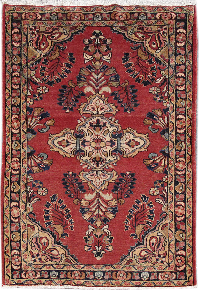 3.7 x 5.4 Persian Lilihan Rug #PIX-82754