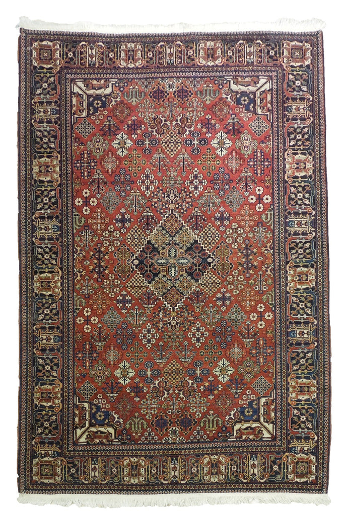 4.5 x 6.7 Antique Persian Josheghan Fine Rug #PIX-25812