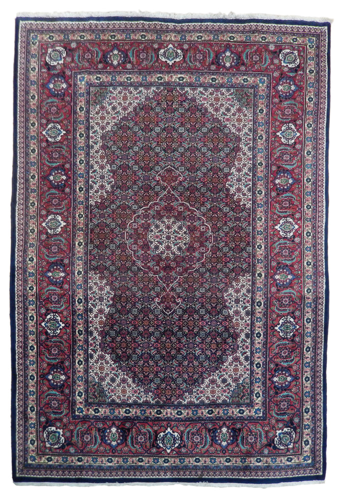 7 x 9.7 Genuine Persian Tabriz Wool Rug MAHI FISH #PIX-23121