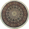 Load image into Gallery viewer, 8.9 Feet ROUND Wool and Silk Fine Quality Rug MULTI COLORS  #PIX-20839