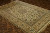 Load image into Gallery viewer, 5.3 x 7.8 Authentic Persian Isfahan Estate Rug Wool and Silk 500 KPSi Pre-Owned #PIX-20391