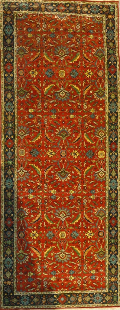 9 x 25.1 Rare Size New Handmade Rug #PIX-17909