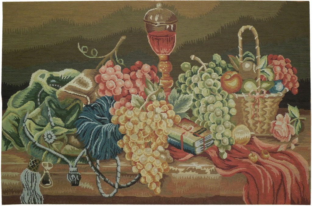 3 x 4.6 Artisanal Persian Traditional Wool Silk Rug