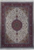 Load image into Gallery viewer, 9.5 x 13.2 High Quality Authentic Persian Tabriz Rug Handmade Iran Wool and Silk on Silk 500 KPSI  #PIX-21864