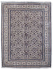 Load image into Gallery viewer, 8.5 x 11.7 Habibian Signed Authentic Persian Nain Rug Wool And Silk 500 KPSI Rare All Over Pattern #B-80002