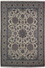 Load image into Gallery viewer, 6.9 x 9.8 Habibian Signed High Quality Authentic Persian Nain Rug Handmade Iran Wool and Silk 500 KPSI #PIX-22014