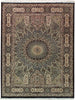 Load image into Gallery viewer, 8 x 10.4 Fine Handmade Kashmir Rug Exotic Dom Esfahan Pattern
