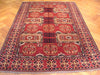 Load image into Gallery viewer, 5.9 x 8.8 Afghan Natural Wool Handmade Rug #PIX-9935
