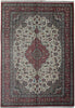 Load image into Gallery viewer, 8.2 x 11.7 Silk Signed High Quality Authentic Persian Qom Rug Handmade Iran 500 KPSI #PIX-21947
