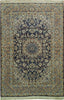 Load image into Gallery viewer, 5.2 x 7.9 Authentic Persian Esfahan Rug Wool and Silk #PIX-16693