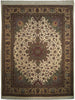 Load image into Gallery viewer, 8x10 Genuine Persian Tabriz Rug Quality 400 KPSI Wool and Silk #PIX-18232
