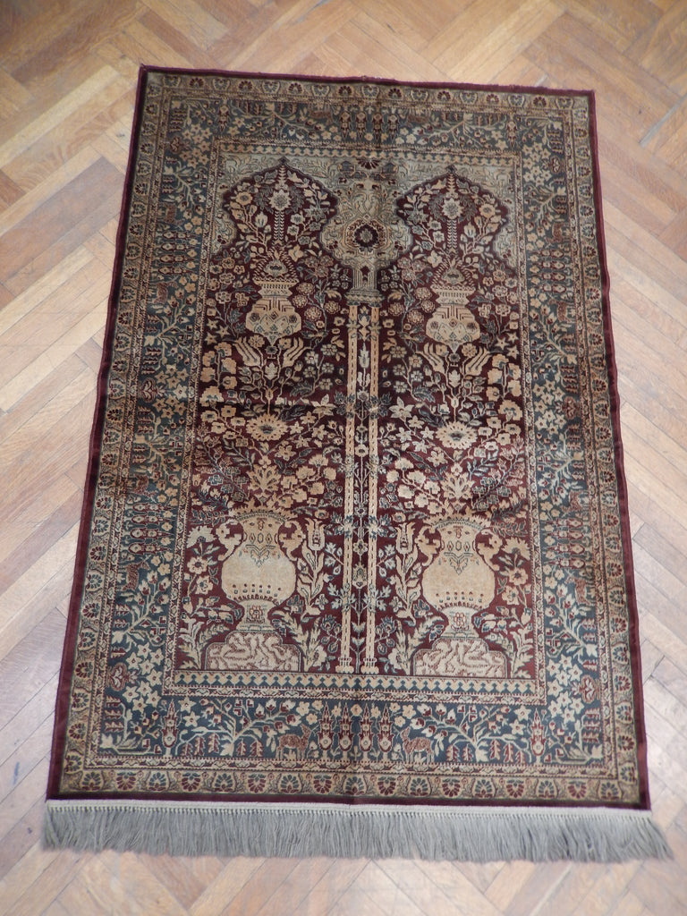 4.6 x 6.7 Persian Traditional Woo Hamadan Rug 