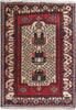 Load image into Gallery viewer, 3.4 x 4.9 Persian Ethnic Tribal Hamadan Rug #PIX-82701