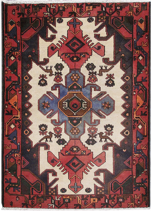 3.5 x 5 Persian Malayer Hamadan Rug #PIX-82688