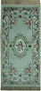 Load image into Gallery viewer, 2 x 4 Light Green Handmade Rug Aubusson Bamboo Silk #PIX-17545