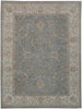 Load image into Gallery viewer, 8 x 9 Natural Quality Wool Hand-Knotted Chobi Zigler Peshawar Rug Gray Green 